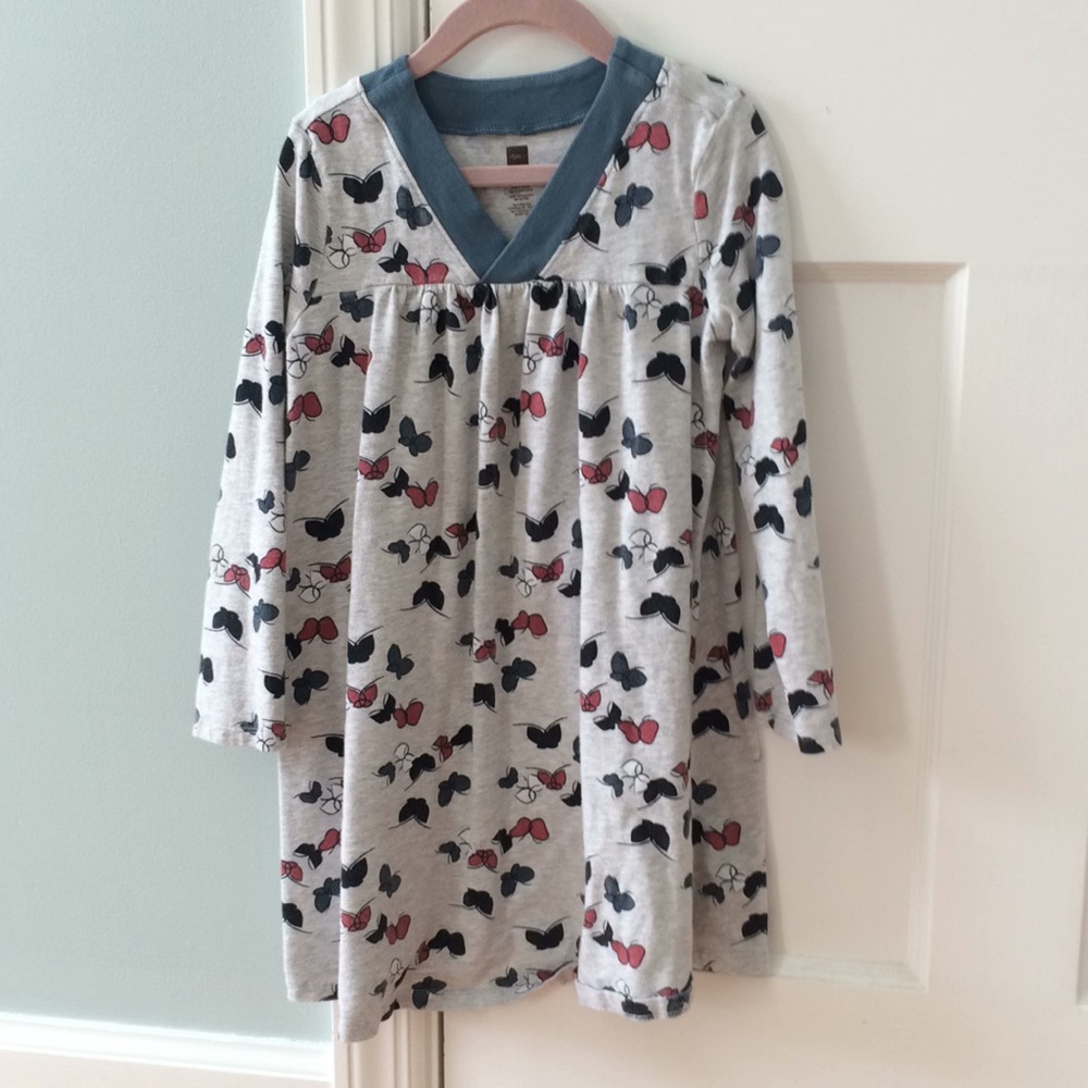 Tea Collection Printed Butterfly Dress